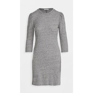 Z Supply Puff Sleeve Tri Blend Dress